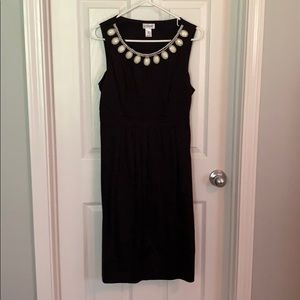 Black formal maternity dress